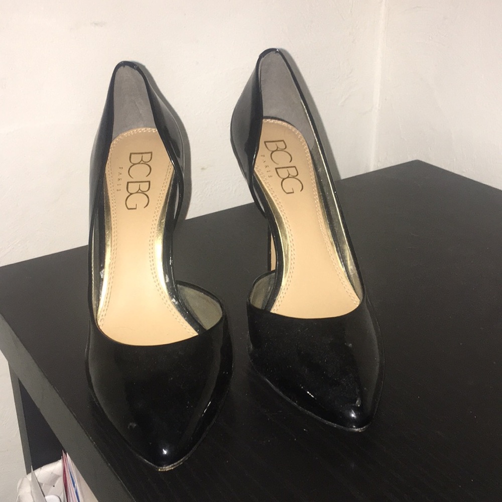 Black stilettos